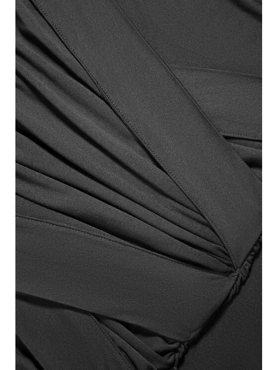 La Mania La Mania Vestito di maglia ASPEN Nero Classic Fit