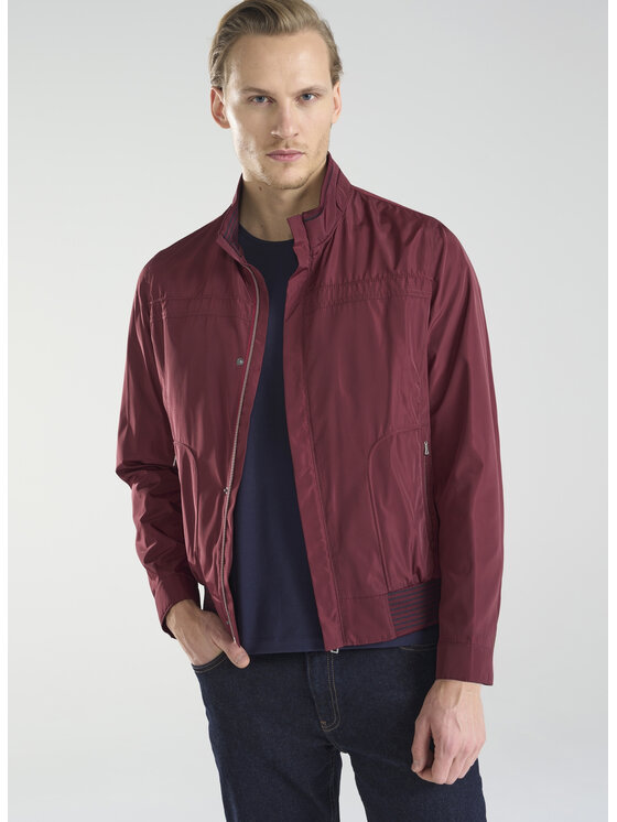 Pako Lorente Pako Lorente Kurtka bomber P24SF-5X-001 Czerwony Classic Fit