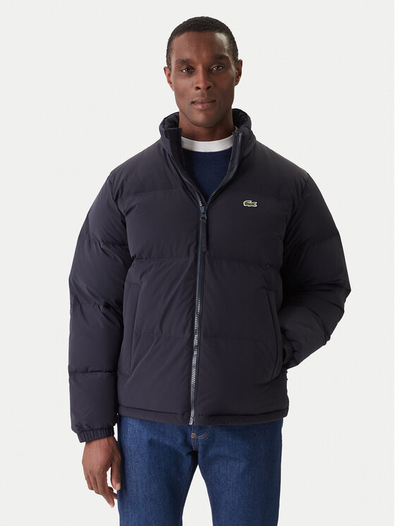Lacoste Lacoste Geacă din puf BH5154 Bleumarin Regular Fit