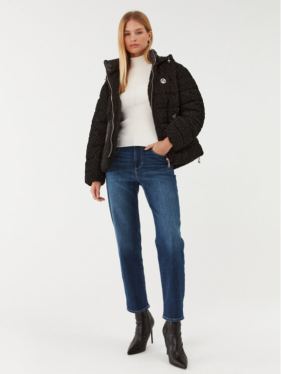 Liu Jo Sport Liu Jo Sport Átmeneti kabát TF3005 J4522 Fekete Regular Fit