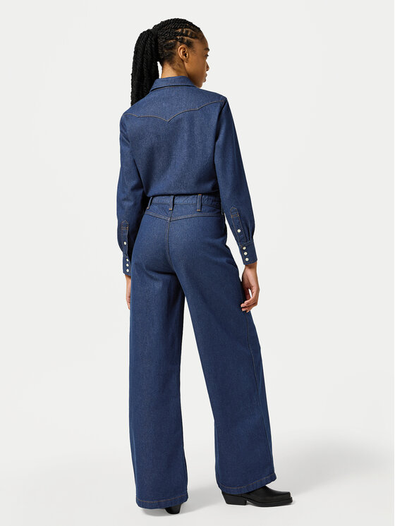 Wrangler Wrangler Kombinezon 112356439 Niebieski Regular Fit