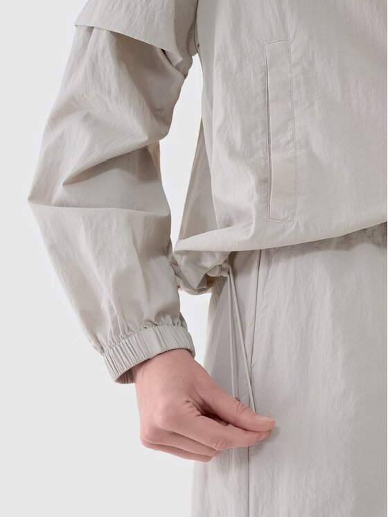 4F 4F Giacca di transizione 4FWSS25TJACF190-83S Marrone Oversize