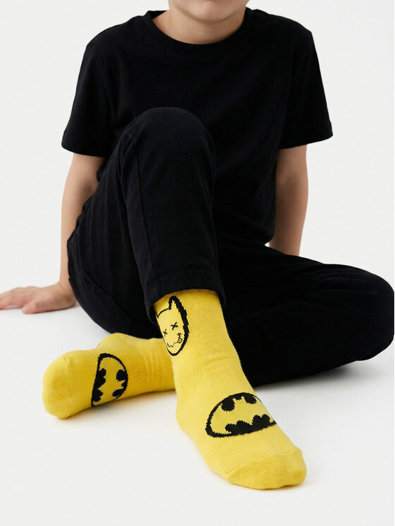 Batman Batman Довгі шкарпетки CEO-ACCCS-SS26-229WBBAT(3-PACK) Кольоровий