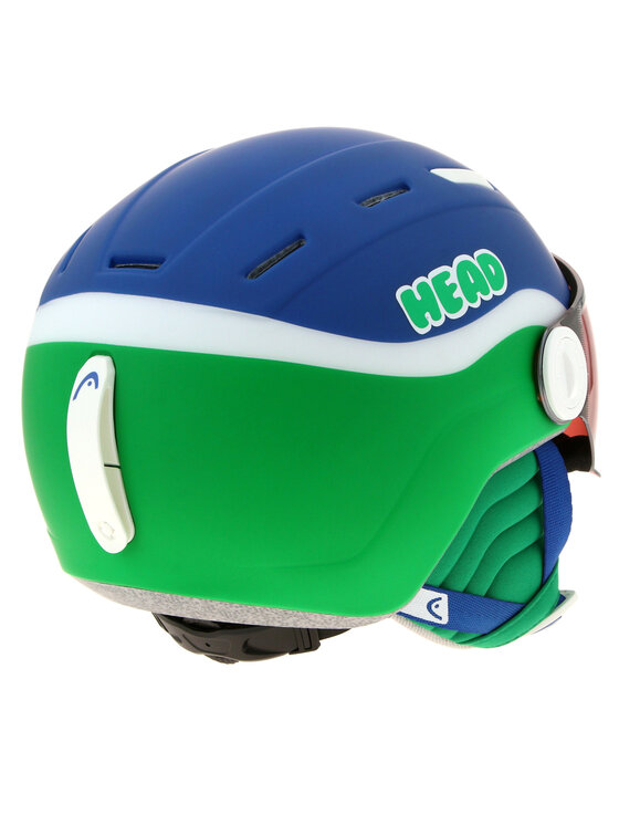 Head Head Slepošanas ķivere Mojo Visor Blue/Green 328234 Zils