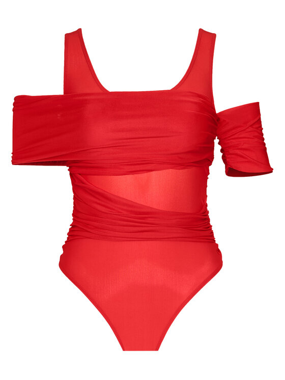 PINKO PINKO Bodijs Bella 104832 A2H1 Sarkans Regular Fit