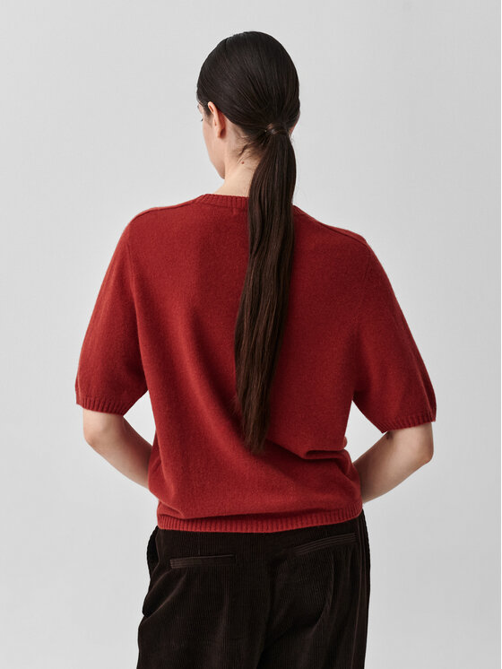 TATUUM TATUUM Sweter SEMITRI Czerwony Classic Fit