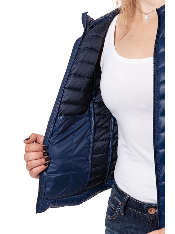 Wrangler Wrangler Giacca da donna PUFFER JACKET Blu Slim Fit