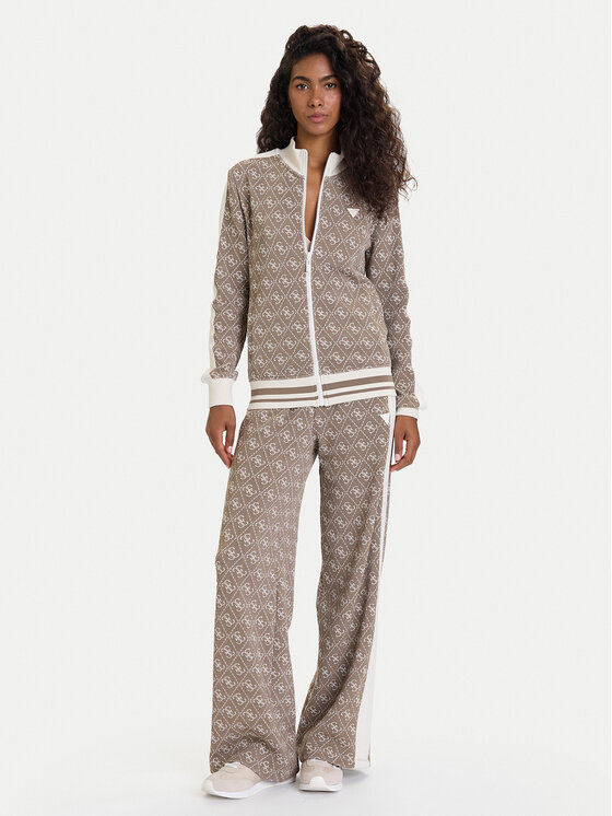Guess Guess Світшот V5BQ16 K1990 Коричневий Regular Fit