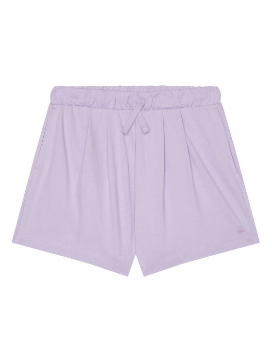 United Colors Of Benetton United Colors Of Benetton Sportske kratke hlače 3BL0C903I Ljubičasta Regular Fit