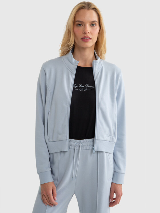BIG STAR BIG STAR Bluza CHITASANA_401_170 Błękitny Classic Fit