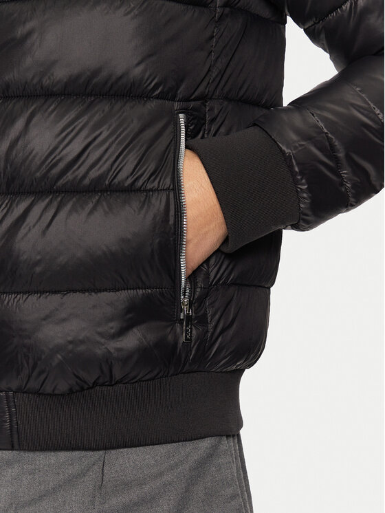 KARL LAGERFELD KARL LAGERFELD Geacă de iarnă 505090 551590 Negru Regular Fit