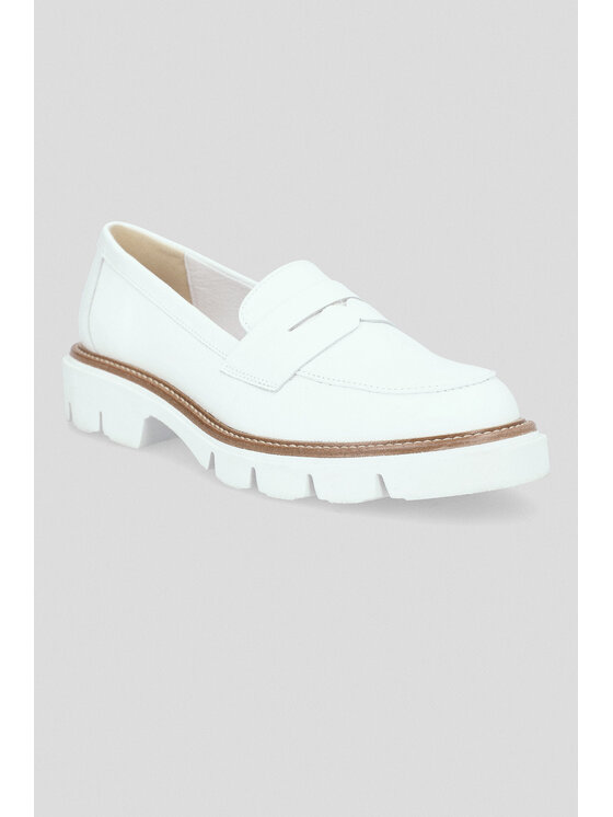Lancerto Lancerto Loafersy Gilda BT106125000001 Biały