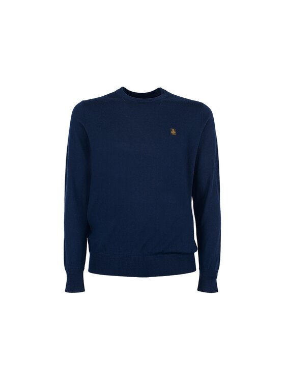 RefrigiWear RefrigiWear Maglione M26908-F03700 Blu Regular Fit