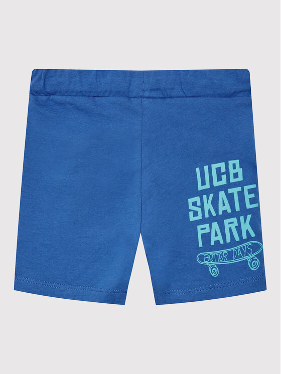 United Colors Of Benetton United Colors Of Benetton Szorty sportowe 3BL0G900G Niebieski Regular Fit