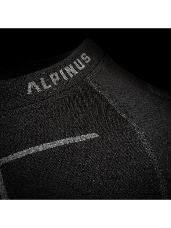 Alpinus Alpinus Bielizna termoaktywna górna Tactical Base Layer Czarny