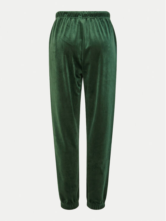 Pieces Pieces Долнище анцуг Silli 17154432 Зелен Regular Fit