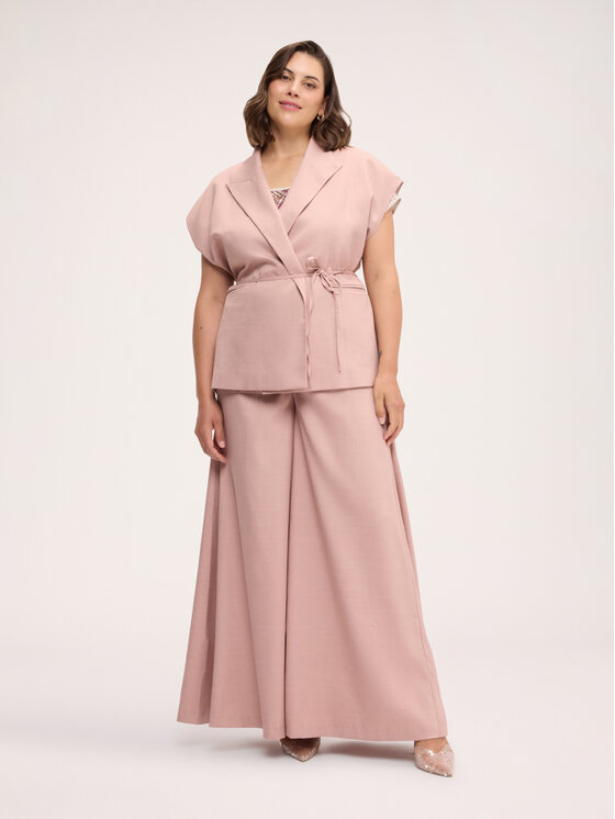 Fiorella Rubino Fiorella Rubino Giacca da abito L010L000085N006 Rosa Regular Fit