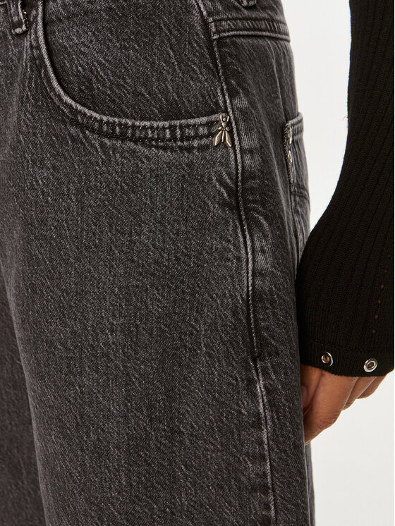 Patrizia Pepe Patrizia Pepe Jeans hlače 8P0641 D1WZN K458 Črna Relaxed Fit