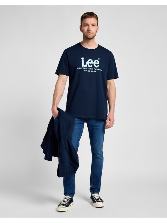 Lee Lee Jeansy Luke Niebieski Slim Fit