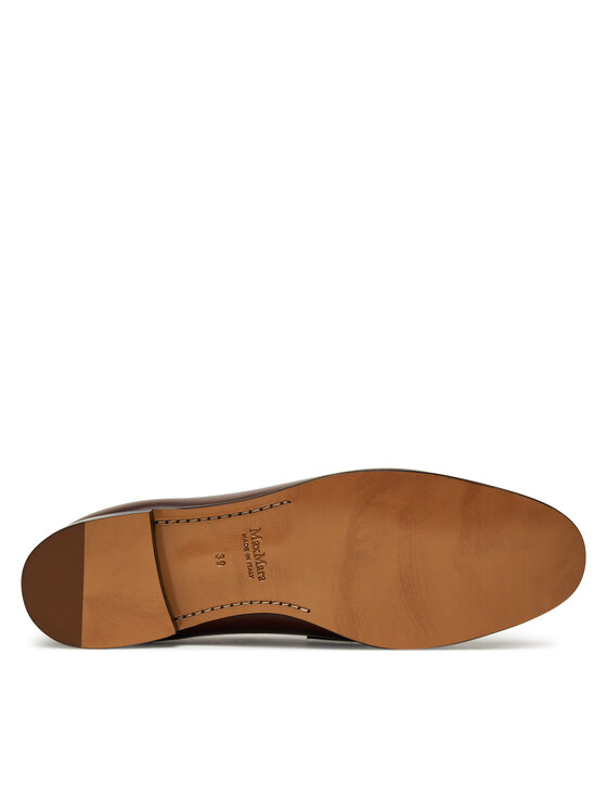 Max Mara Max Mara Nizki čevlji Regentmoc 2524526071600 Rjava