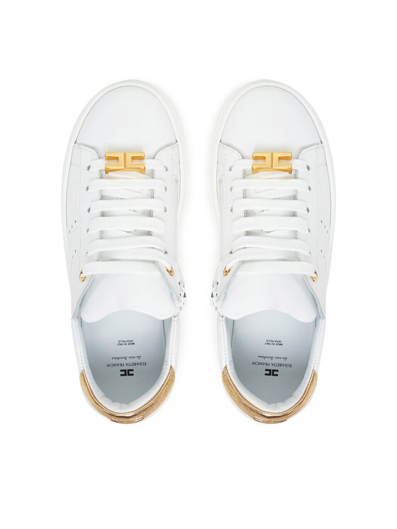 Elisabetta Franchi Elisabetta Franchi Sneakersy F4-A9E-0034 Biela
