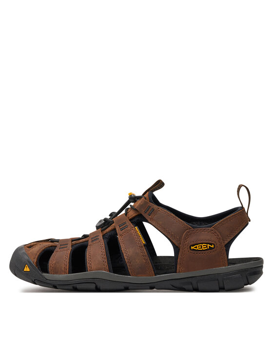 Keen Keen Sandały Clearwater Cnx Leather 1013106 Brązowy