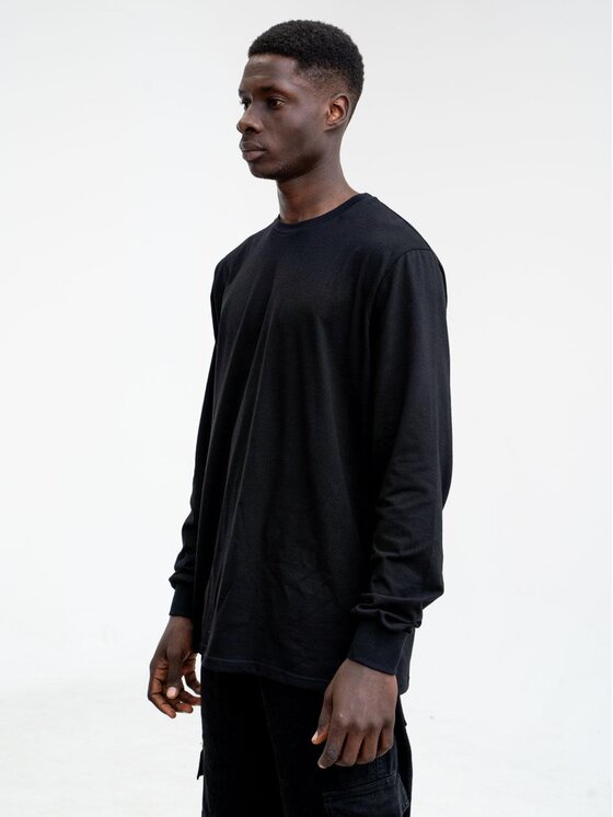 Urban City Urban City Longsleeve Koszulka Z Długim Rękawem Męska Czarna UrbanCity Classic UC XL Czarny Regular Fit