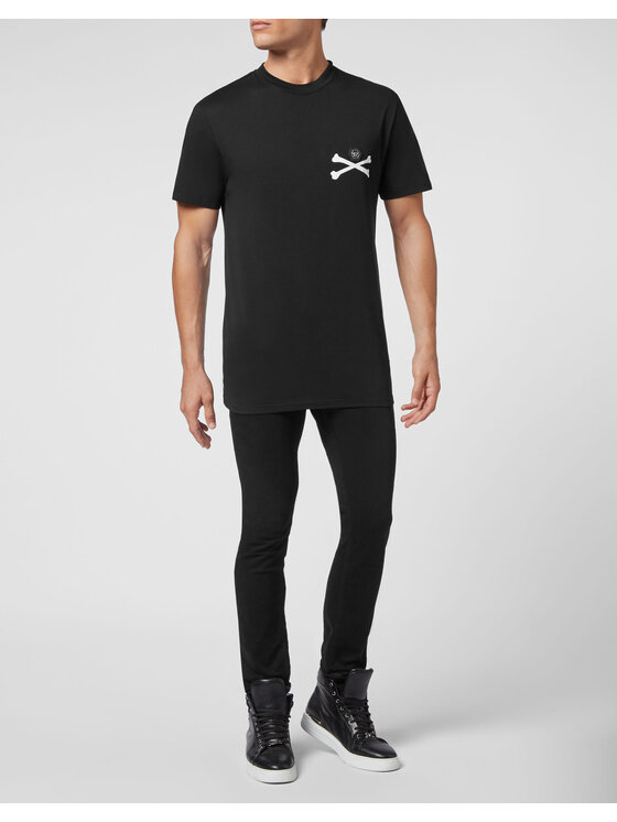 PHILIPP PLEIN PHILIPP PLEIN T-shirt 6079 Nero Regular Fit