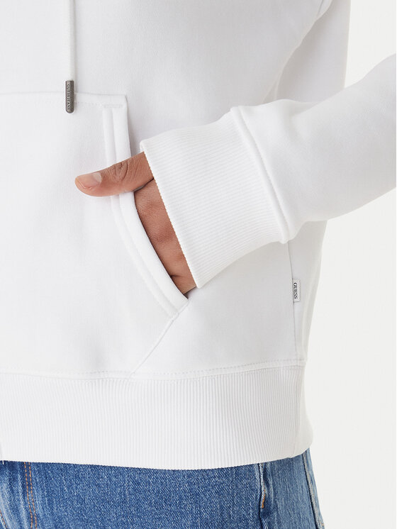 Guess Jeans Guess Jeans Sweatshirt W4YQ03 KC811 Weiß Regular Fit