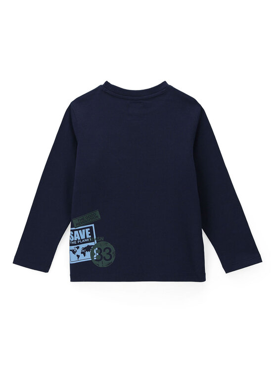 Original Marines Original Marines Блуза DCA2682B Тъмносин Regular Fit