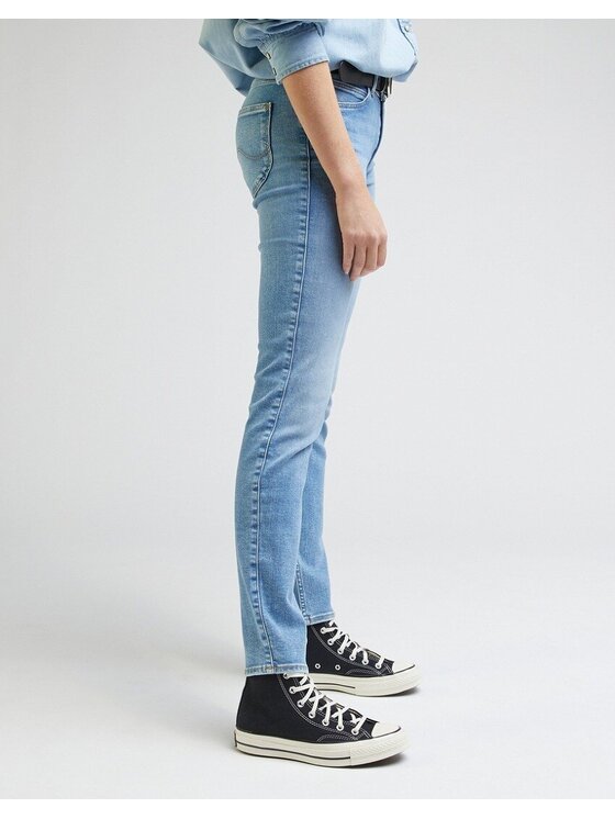 Lee Lee Jeansy ELLY Niebieski Slim Fit