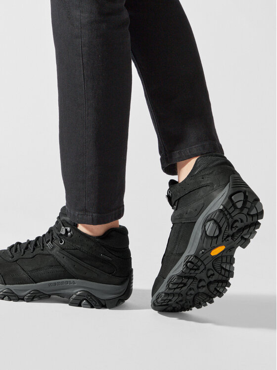 Merrell Merrell Παπούτσια πεζοπορίας Moab Adventure 3 Wp J003823 Μαύρο