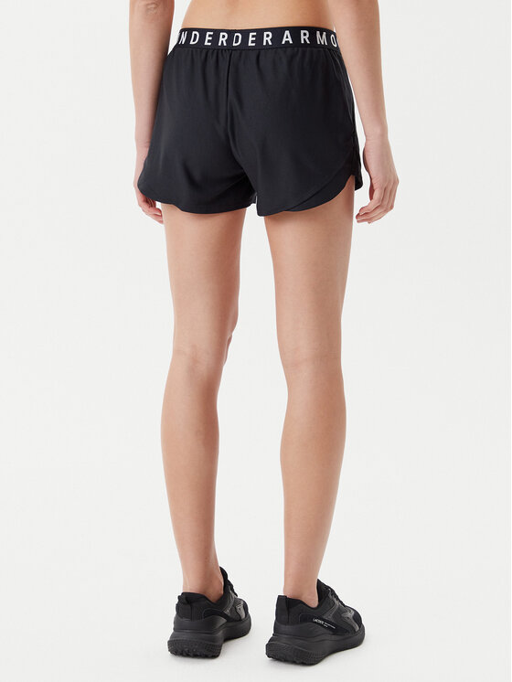 Under Armour Under Armour Športové kraťasy Ua Play Up 3.0 1344552 Čierna Loose Fit