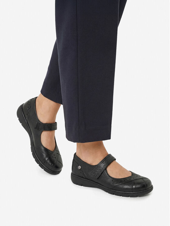 Go Soft Go Soft Ballerinas CEO-WI23-LENA-12 Schwarz