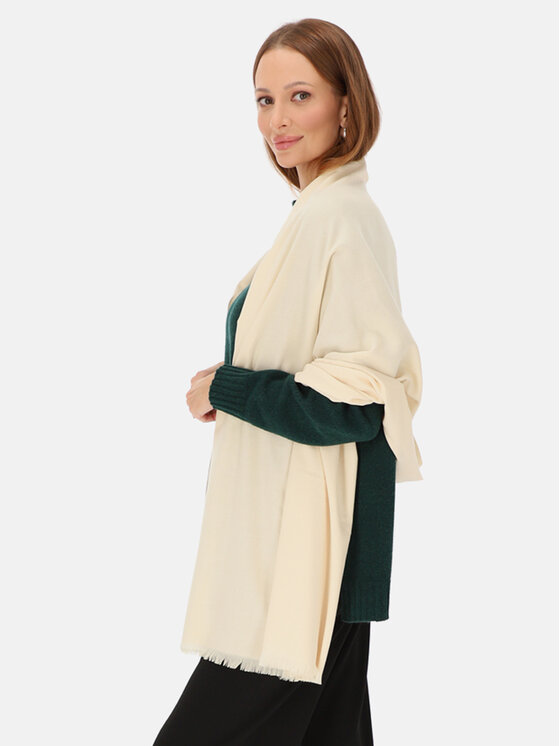 Potis & Verso Potis & Verso Szal GŁADKI Beżowy