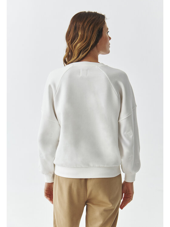 TATUUM TATUUM Bluza FAME Kremowy Loose Fit