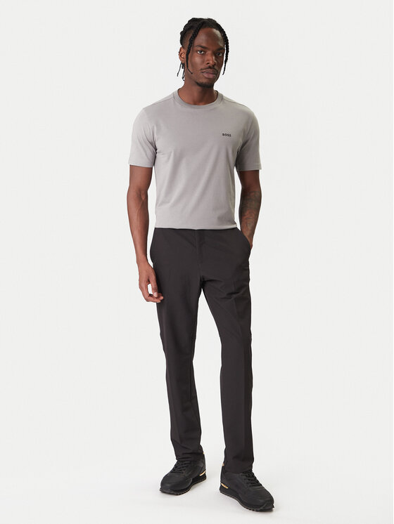 BOSS BOSS T-krekls Tee 50506373 Pelēks Regular Fit