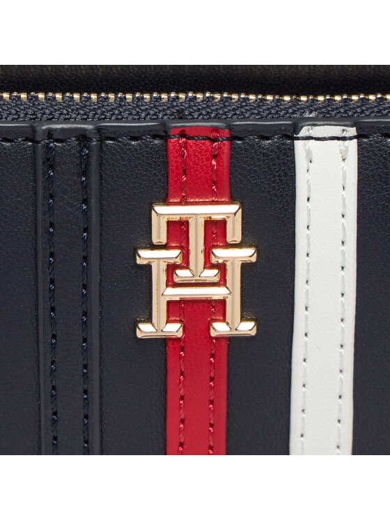 Tommy Hilfiger Tommy Hilfiger Táska Iconic Tommy Camera Bag Corp AW0AW16106 Sötétkék