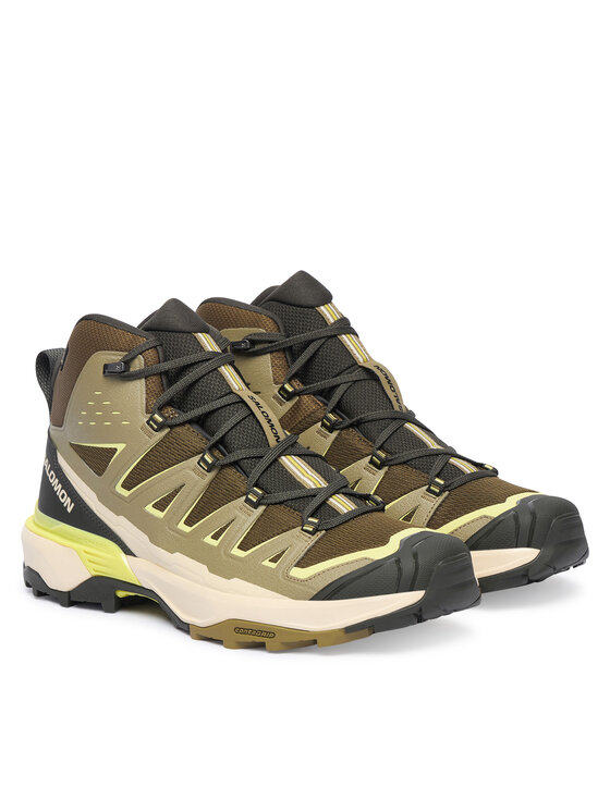 Salomon Salomon Trekkingschuhe X Ultra 360 Edge Mid Gtx L49098600 Grün