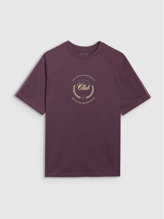 4F 4F T-shirt 4FRSS25TTSHF2791-50S Viola Oversize