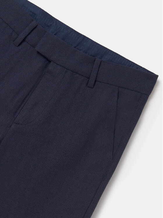 Mayoral Mayoral Bavlnené nohavice 6524 Tmavomodrá Slim Fit