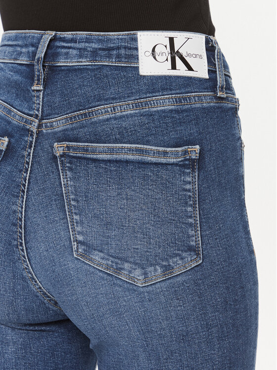 Calvin Klein Jeans Calvin Klein Jeans Jeansy J20J222140 Granatowy Skinny Fit