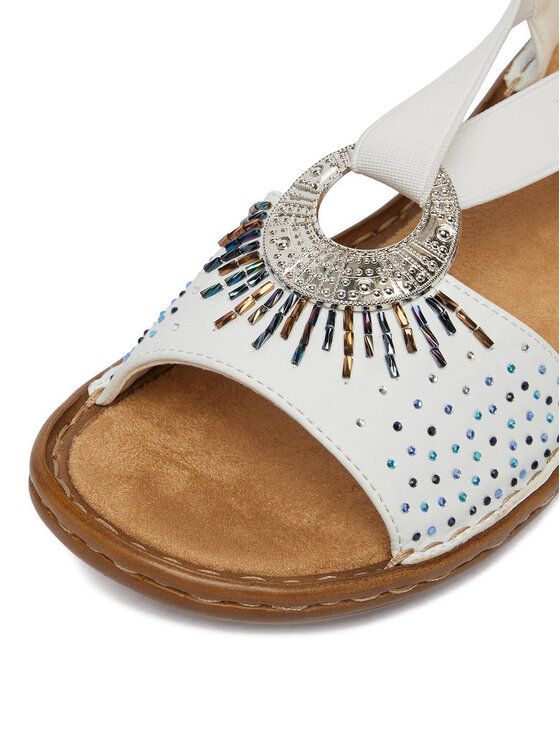 Rieker Rieker Sandalen CEO-60880-80 Weiß