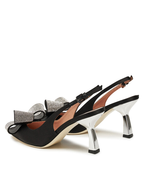 Pollini Pollini Туфлі на шпильці SA10077C1MTR0000 Чорний