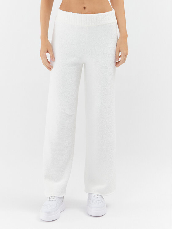 Ugg Ugg Teplákové nohavice Terri 1121077 Écru Relaxed Fit