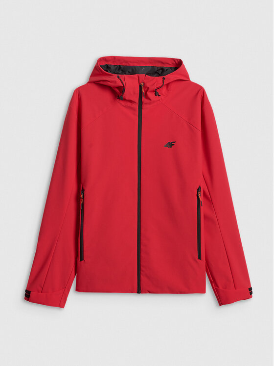 4F 4F Giacca di transizione 4FWSS26TTJAM1120-62S Rosso Regular Fit