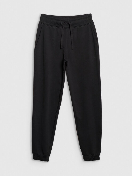 4F 4F Spodnie dresowe NOS Czarny Regular Fit