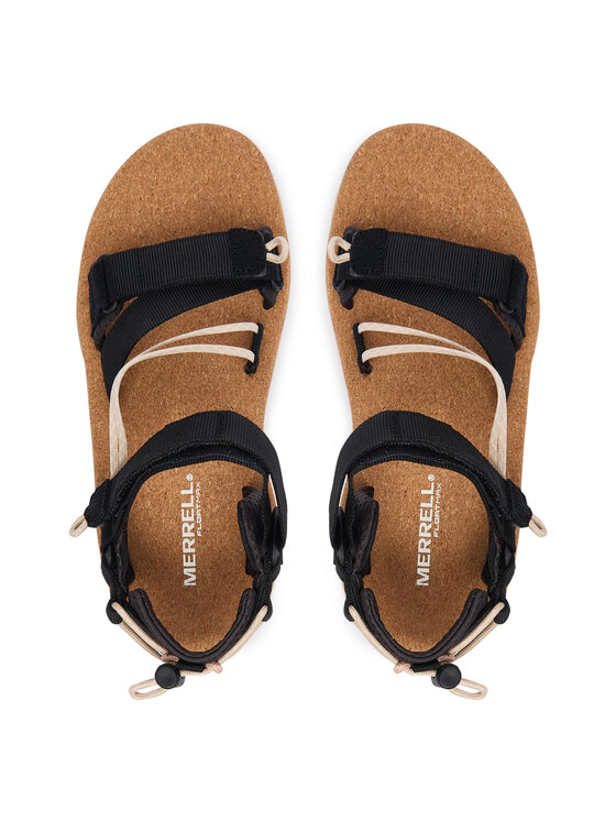 Merrell Merrell Sandály Speed ​​Fusion Sport Rmx J008132 Černá