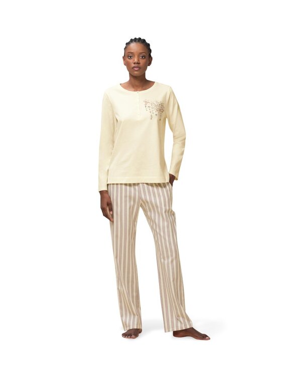 Triumph Triumph Koszulka piżamowa Sets|Sets 0038 Écru Loose Fit