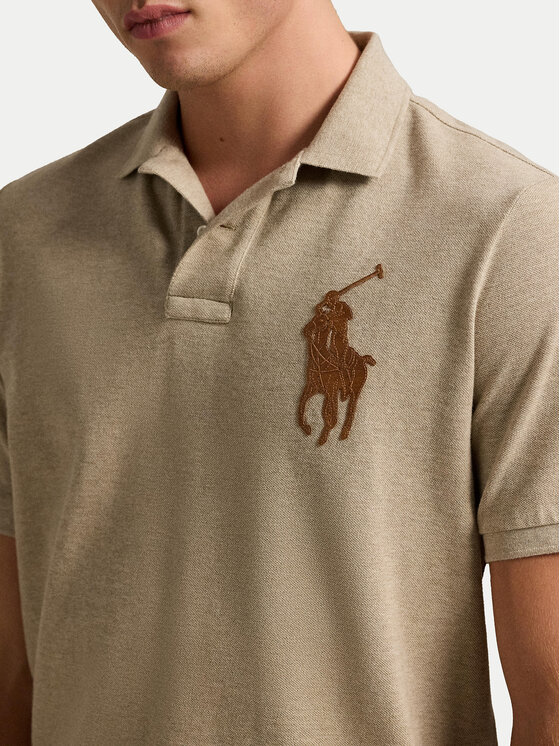 Polo Ralph Lauren Polo Ralph Lauren Polo marškinėliai 710958776002 Smėlio Regular Fit